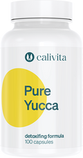 Calivita Pure Yucca 100 kapsúl - Detoxikačná Juka - Antioxidant