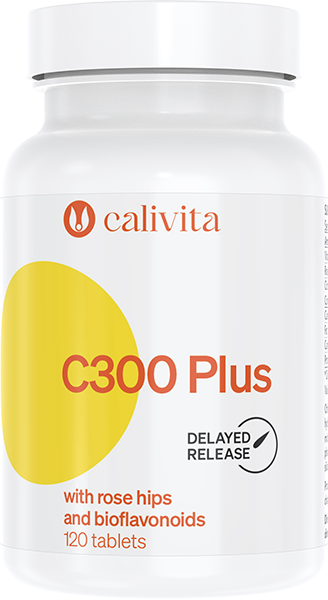 Calivita Vitamín C 300 Plus 120 tabliet 