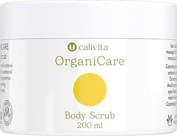 Calivita Telový peeling OrganiCare Body Scrub 200 ml 