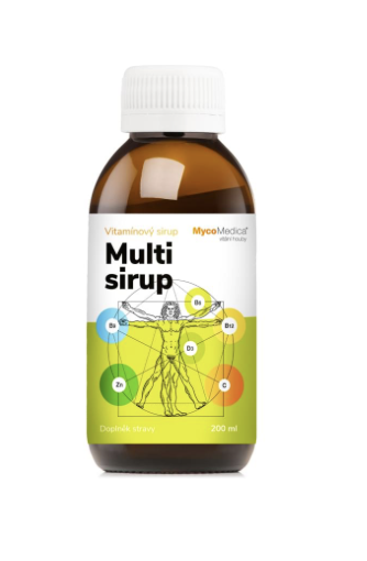 MycoBaby Multi sirup - Obranychopnosť s vitamínmi a minerálmi