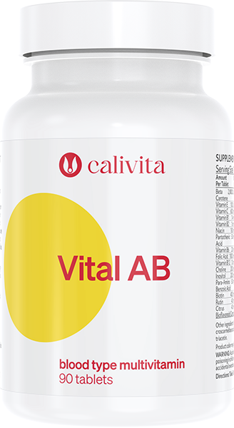 Calivita Multivitamín Vital AB 90 tabliet 