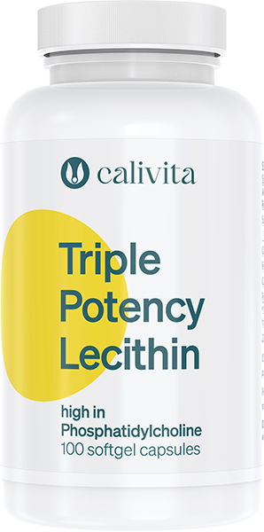 Calivita Triple-Potency Lecithin 100 mäkkých kapsúl 