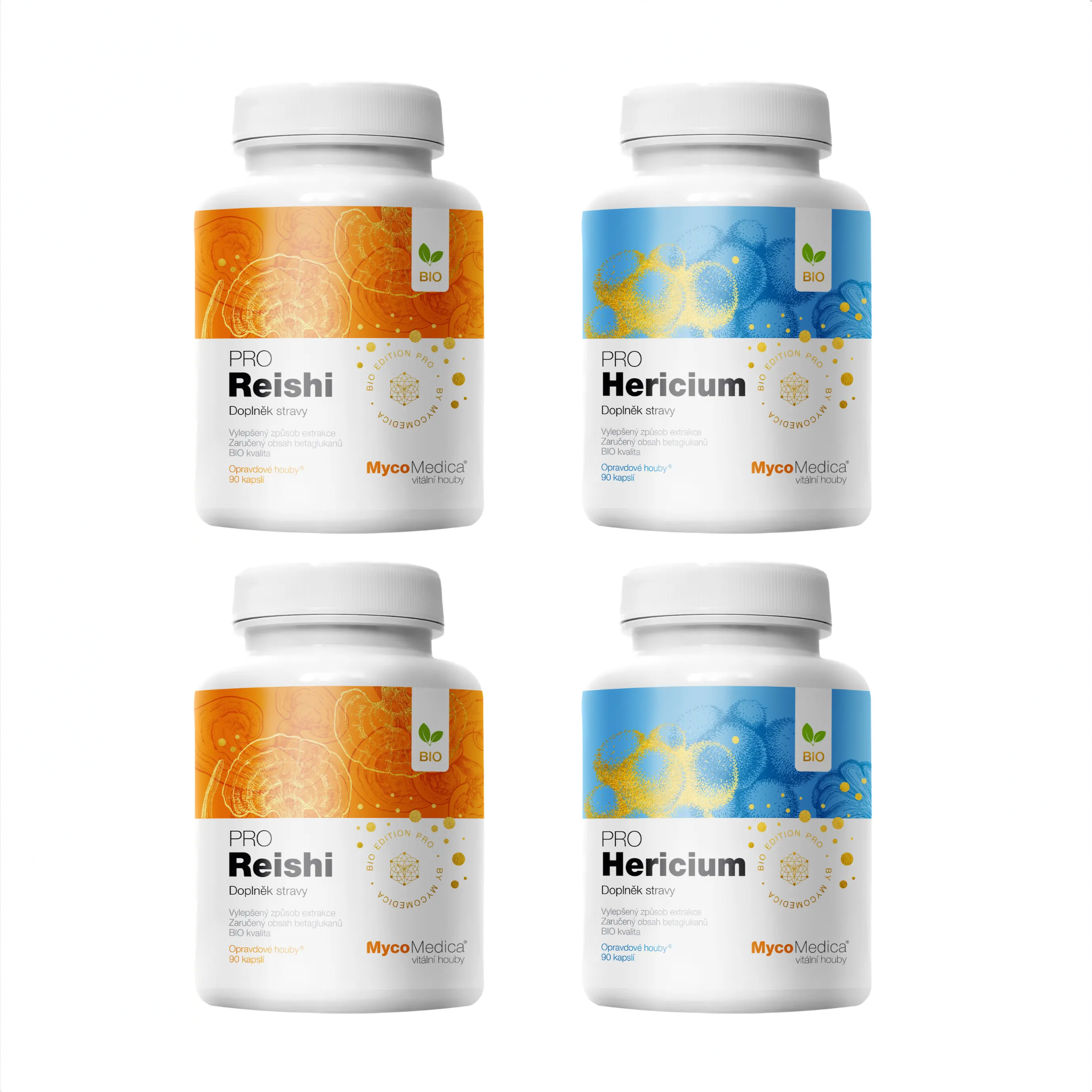 MycoMedica Reishi PRO und Hericium PRO