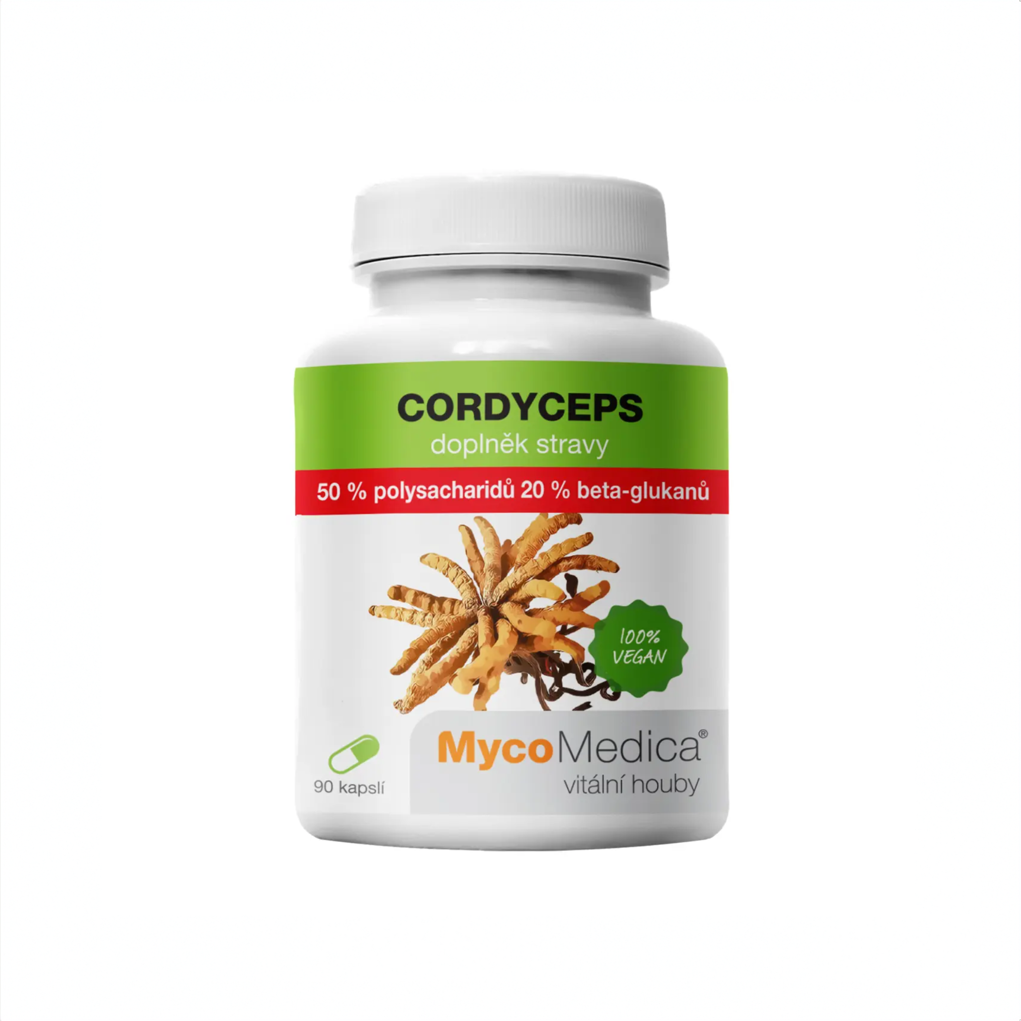 MycoMedica Cordyceps 50% 90 pflanzliche Kapseln