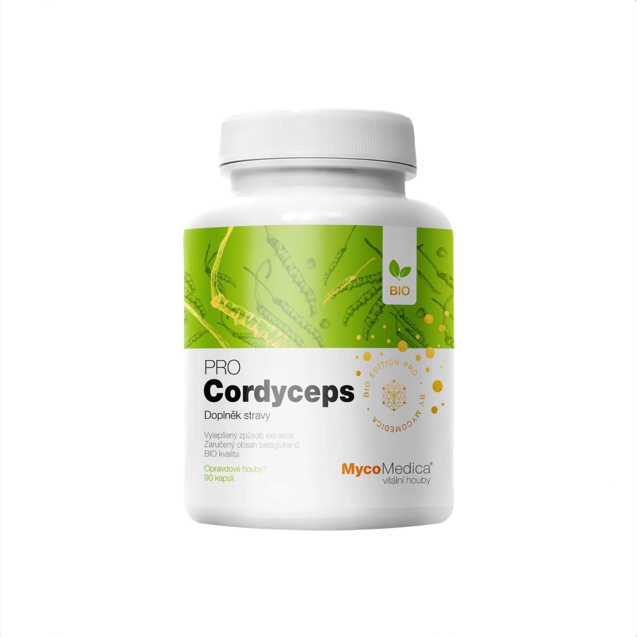 MycoMedica Cordyceps PRO 90 pflanzliche Kapseln
