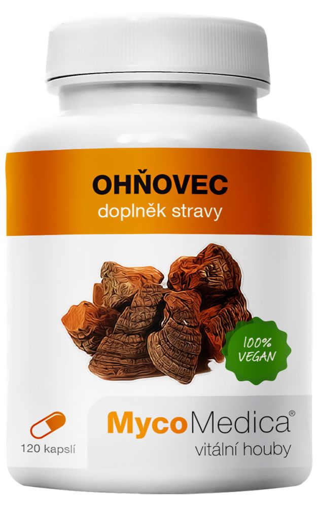 MycoMedica Ohňovec 90 rastlinných kapsúl