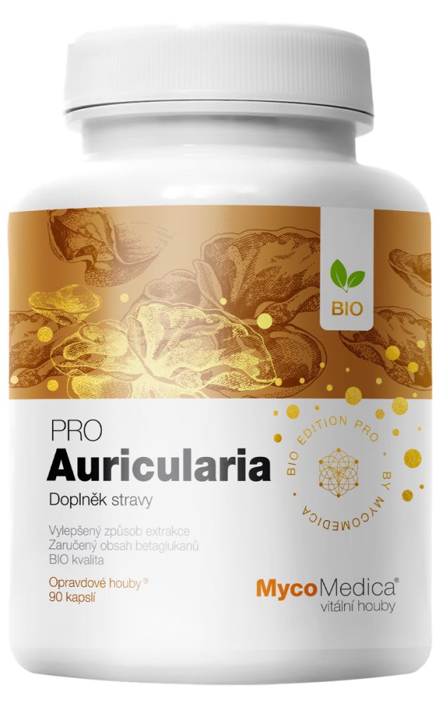 MycoMedica Auricularia PRO 90 rastlinných kapsúl