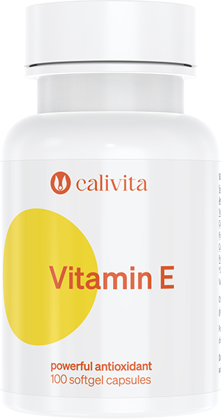 Calivita Vitamín E 100 mäkkých kapsúl 