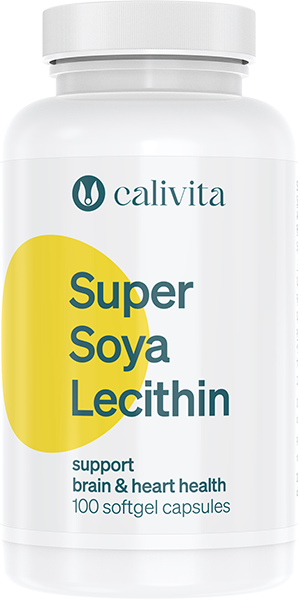 Calivita Super Soya Lecithin 100 mäkkých kapsúl 