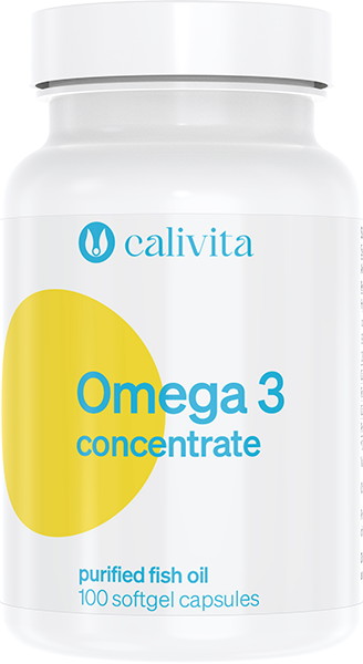 Calivita Omega 3 concentrate 100 mäkkých kapsúl 
