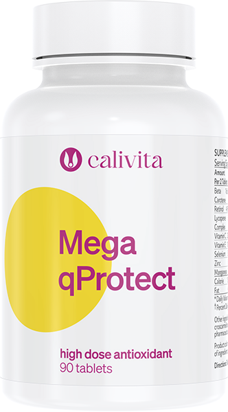 Calivita Mega qProtect 90 tabliet Antioxidant