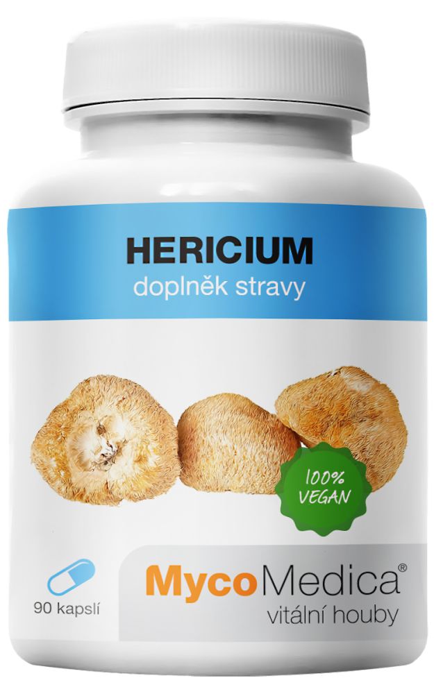MycoMedica Hericium 90 rastlinných kapsúl